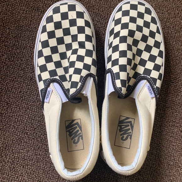 Platform Checked Vans - Picture 2 of 3